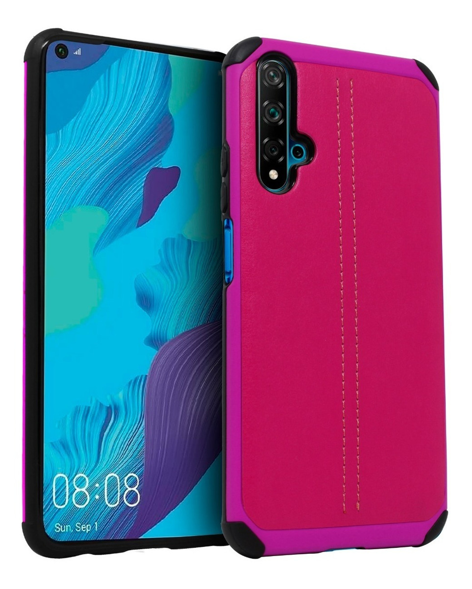 Funda Case TPU Tipo Piel Para Huawei Nova 5t Yal-l21 State22