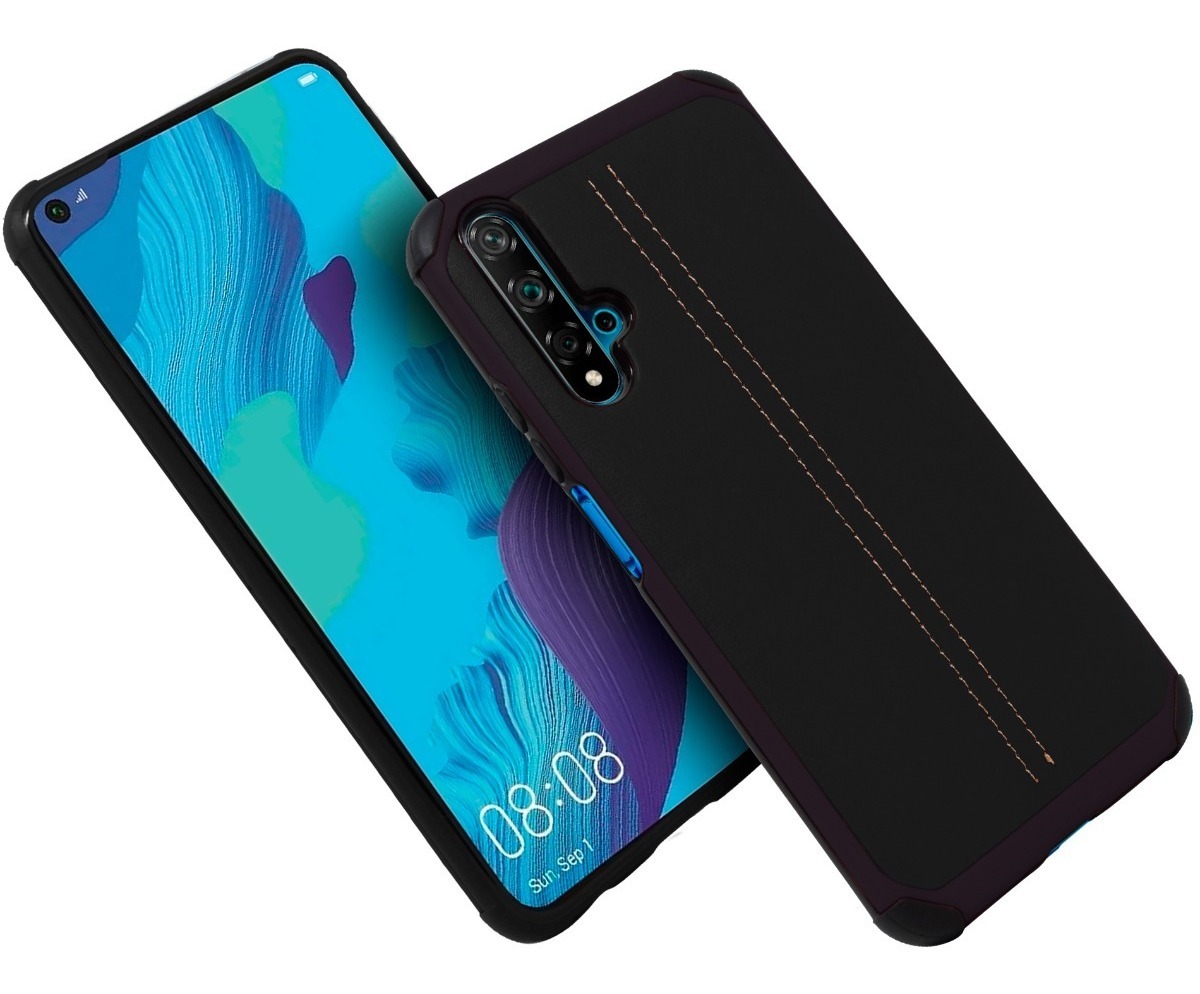 Funda Case TPU Tipo Piel Para Huawei Nova 5t Yal-l21 State22