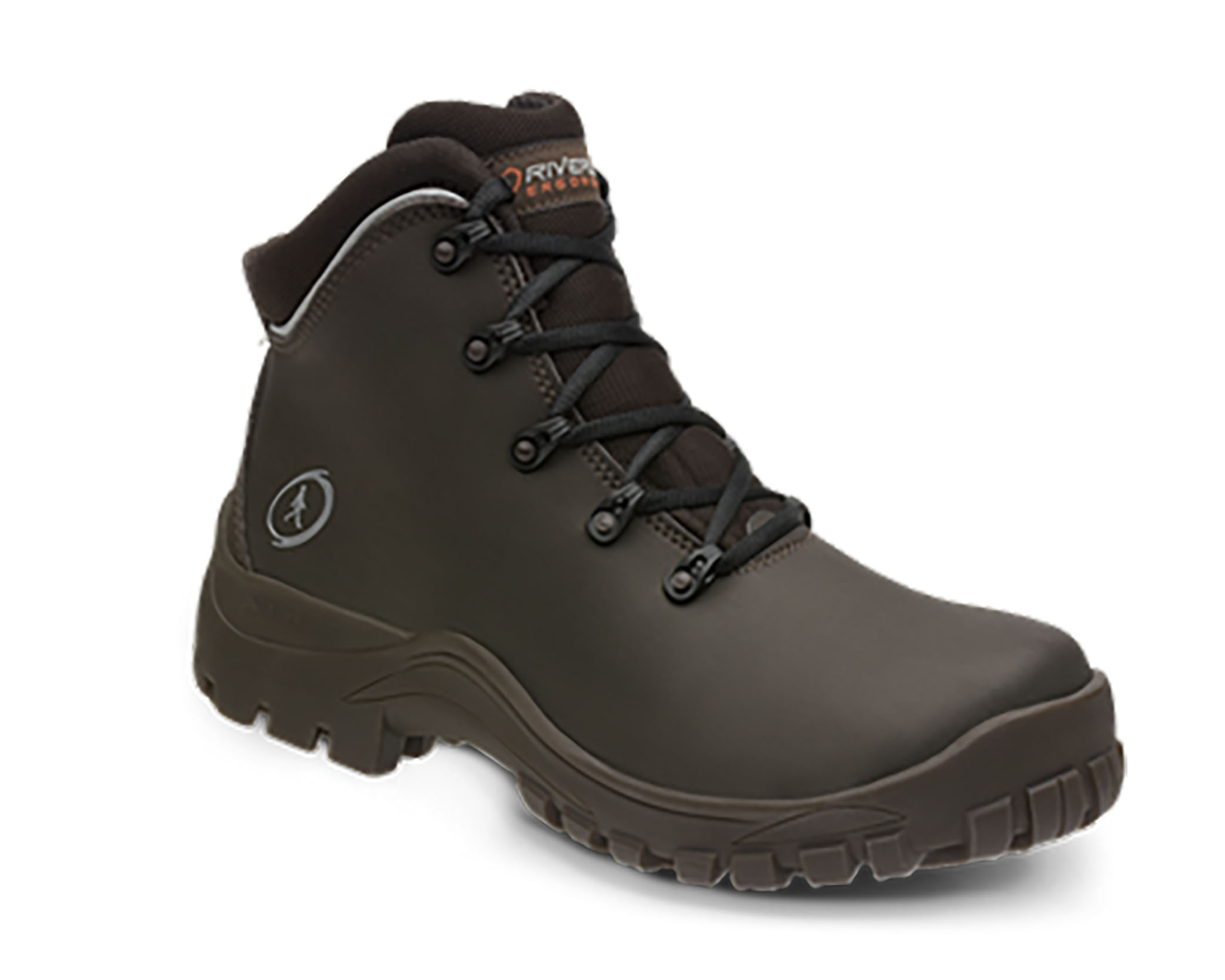 BOTA INDUSTRIAL CASUAL RIVERLINE UBXV4 NEGRO, MIEL, MARINO Y CHOCOLATE