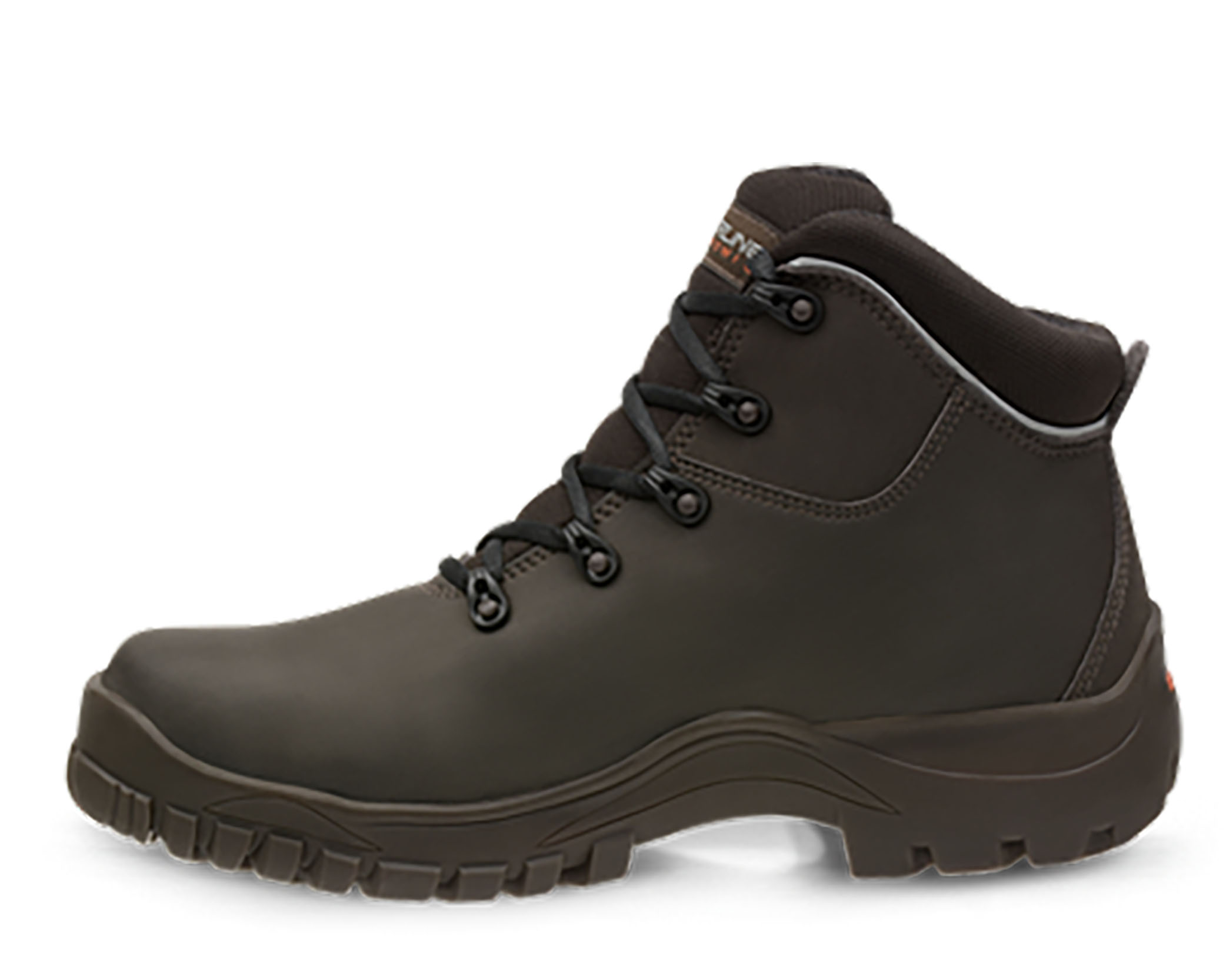 BOTA INDUSTRIAL CASUAL RIVERLINE UBXV4 NEGRO, MIEL, MARINO Y CHOCOLATE