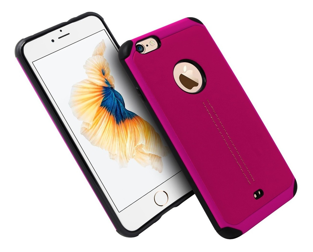 Funda Case TPU Tipo Piel Para iPhone 6 / 6s State22