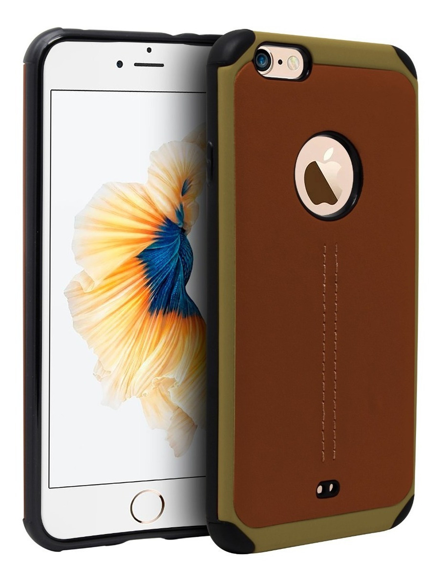 Funda Case TPU Tipo Piel Para iPhone 6 / 6s State22