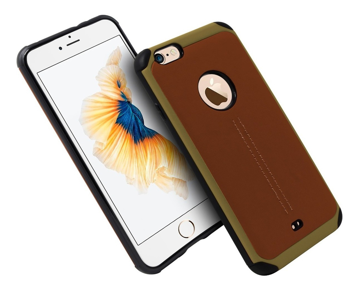 Funda Case TPU Tipo Piel Para iPhone 6 / 6s State22