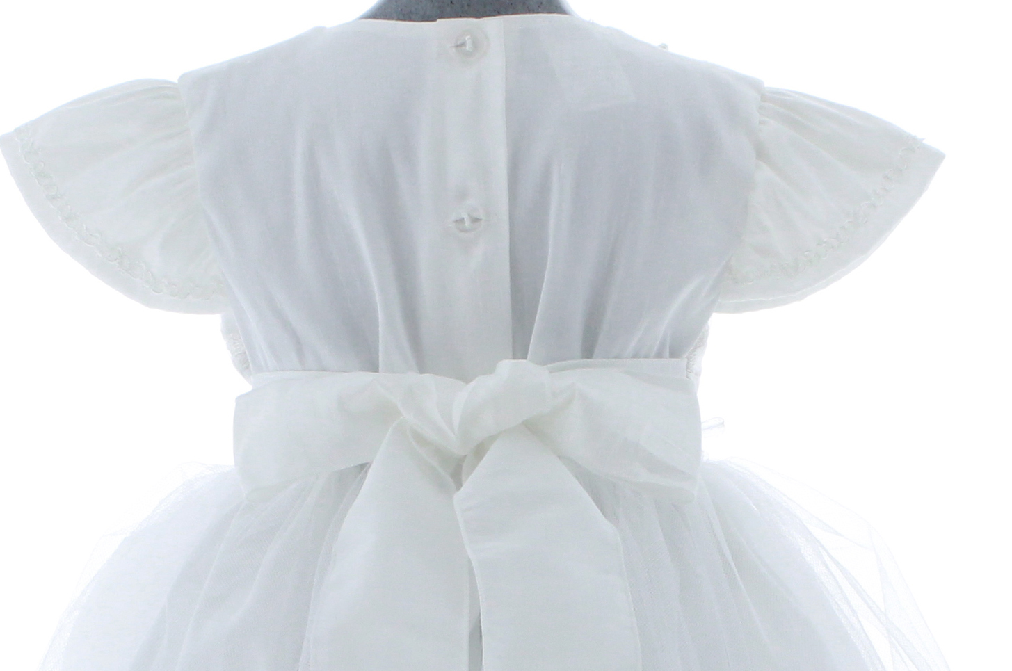 Vestido Bautizo Niña tipo Bata 2554