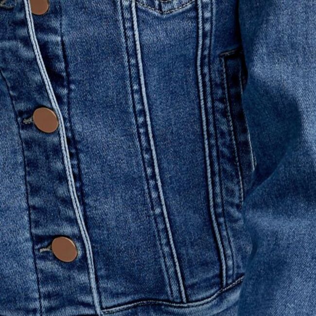 Chamarra para mujer, casual, de mezclilla, dos tonalidades de azul, marca Holly Land, 996978-79