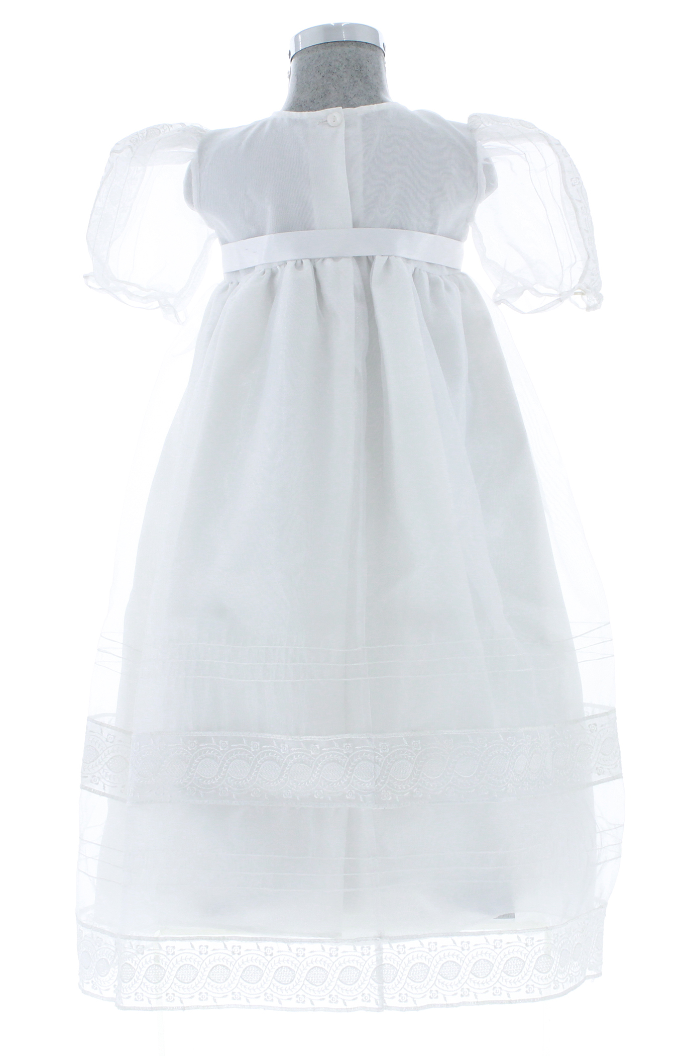 Ropón para Bautizo Niña Desmontable 2557.