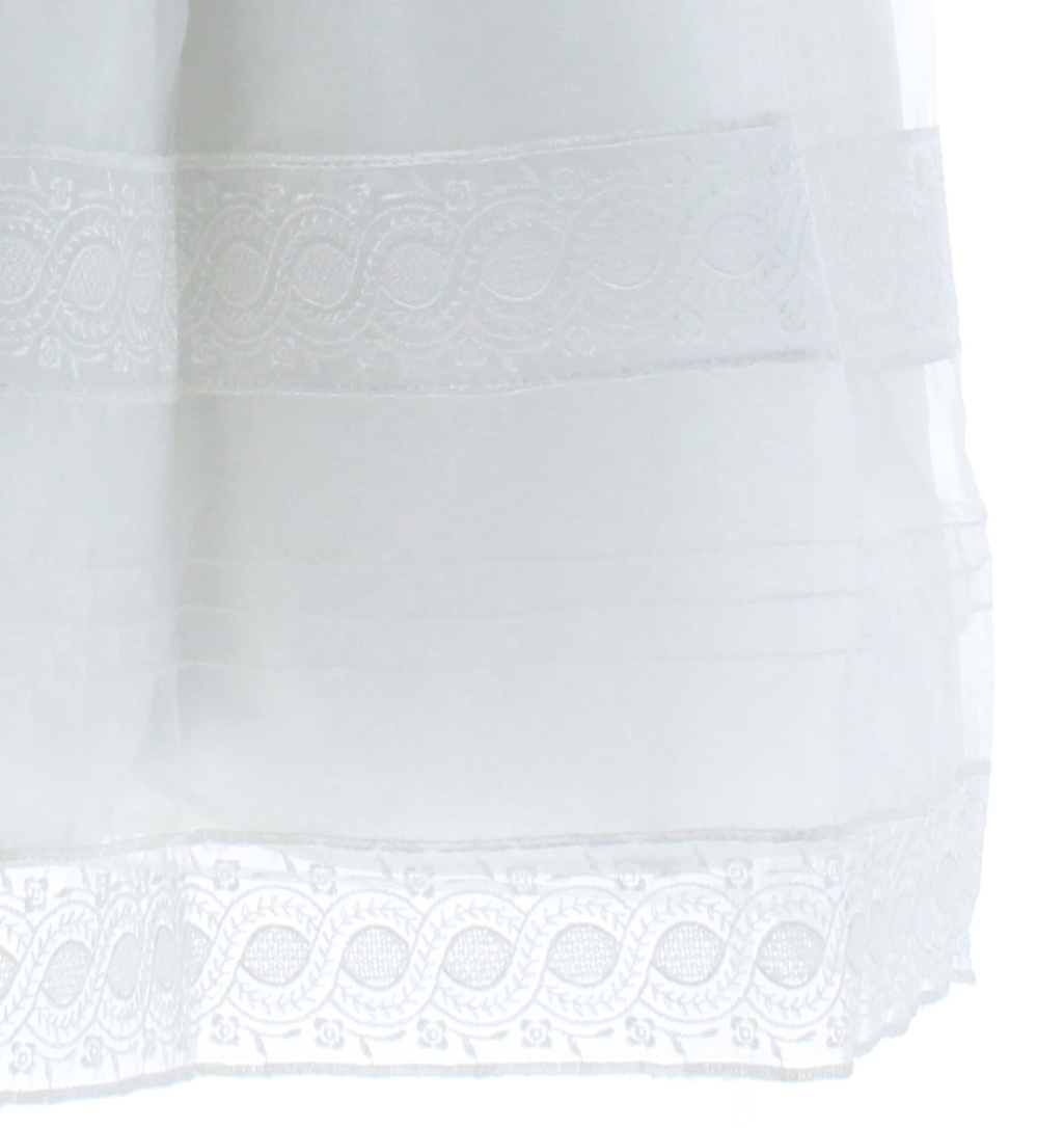 Ropón para Bautizo Niña Desmontable 2557.