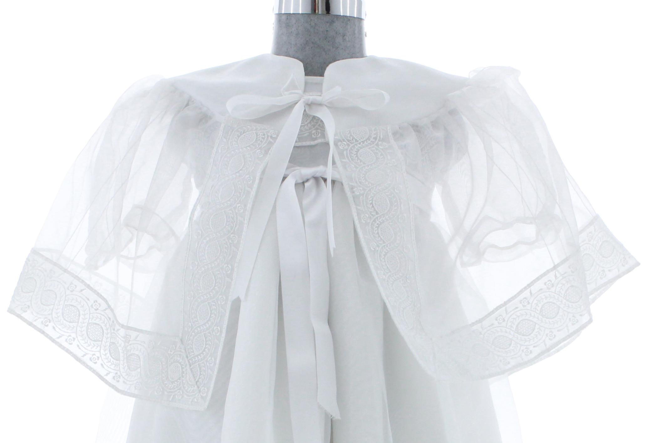 Ropón para Bautizo Niña Desmontable 2557.