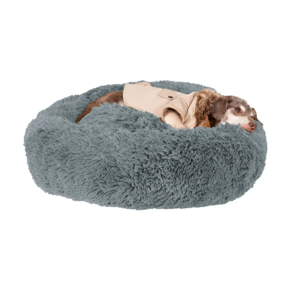 Cama para Mascota Antistress Tamaño Jumbo 1mt Cómoda Lavable