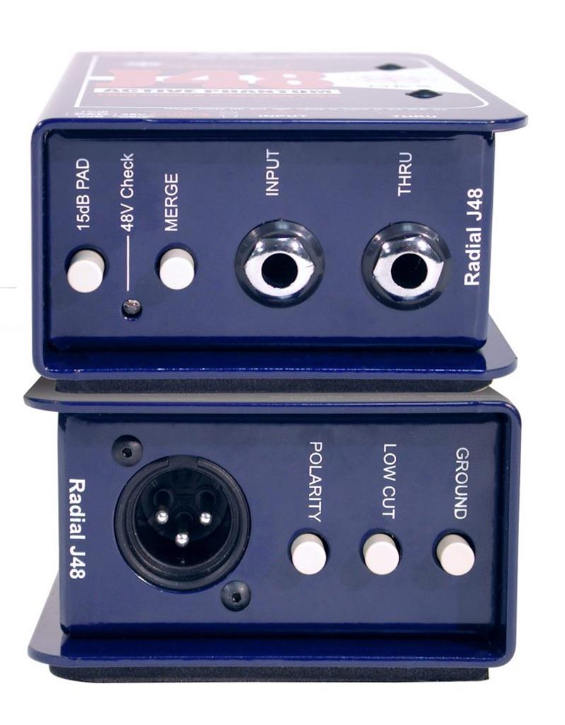 Radial Caja Directa Activa Phantom Power J48 Envio Gratis