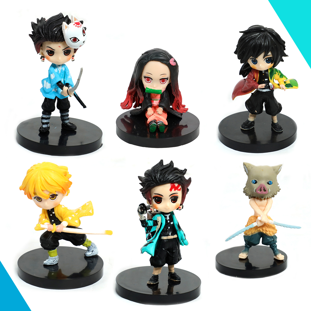 Demon Slayer Anime Coleccion Paquete Figuras Kimetsu no Yaiba