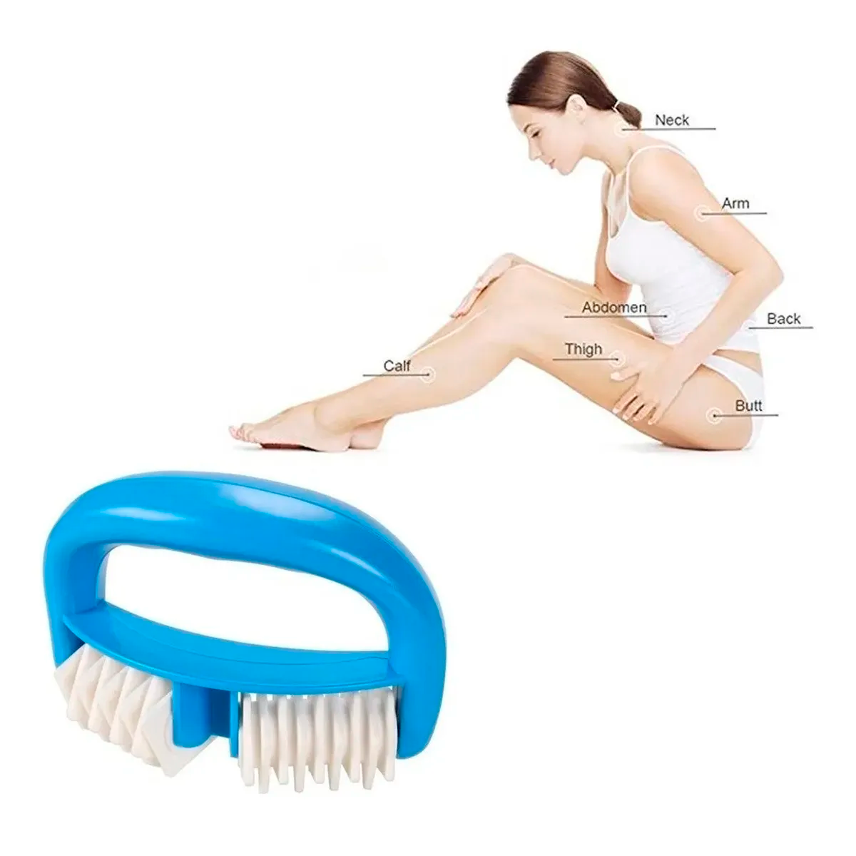 Parches Slim Patch Para Adelgazar Reductores De Celulitis Reafirman La Piel + Crema para Celulitis Set Cuidado Corporal Para Adelgazar Crema Anti Celulitis + Masajeador Anti Celulítico