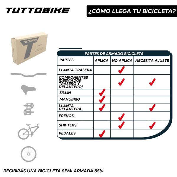 Bicicleta BMX Rodada 20 Adulto Con Rotor Asiento Vinil Monk