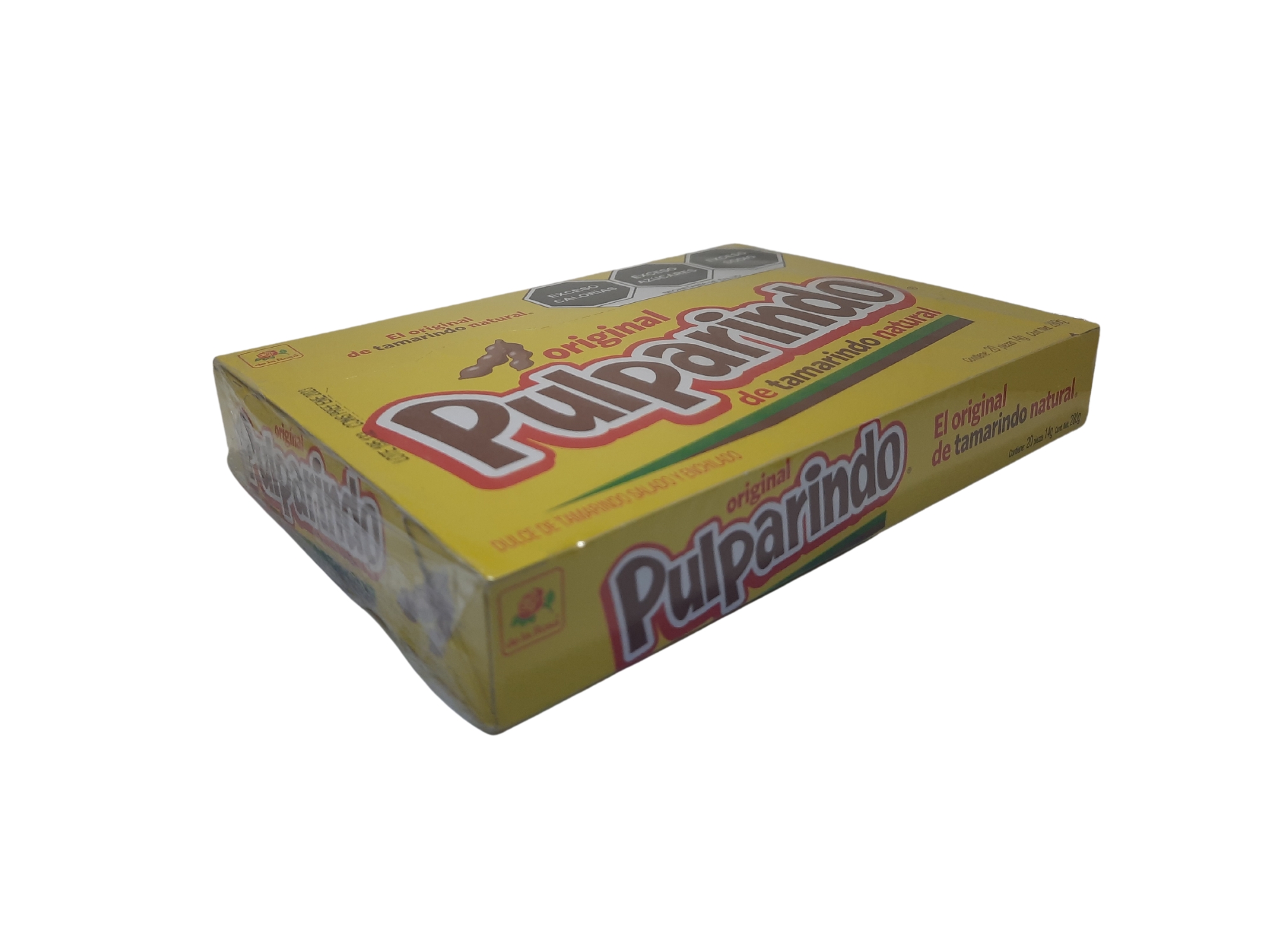 Pulparindo Grande De la Rosa Tamarindo 20 PZ 14 g