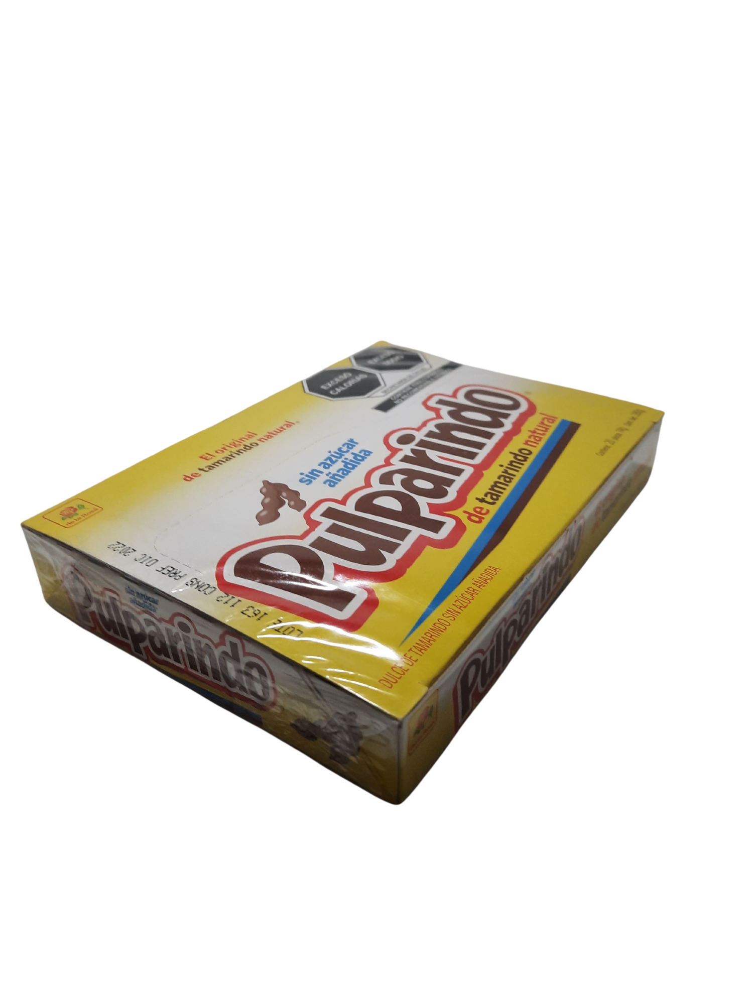 Pulparindo Sin Azúcar Añadida De la Rosa Tamarindo 20 PZ 14 g