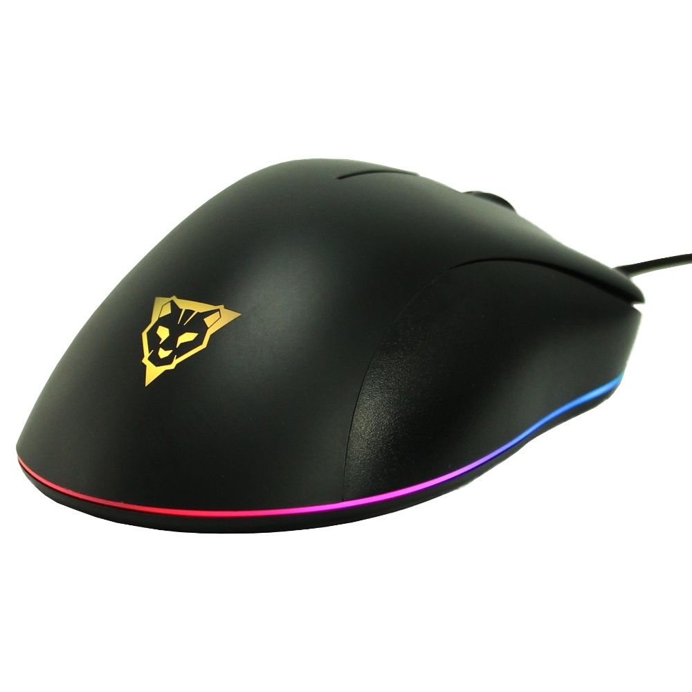 Gaming Mouse Óptico Ocelot Ogmm01 6400dpi 8 Botones Led Rgb Alambrico