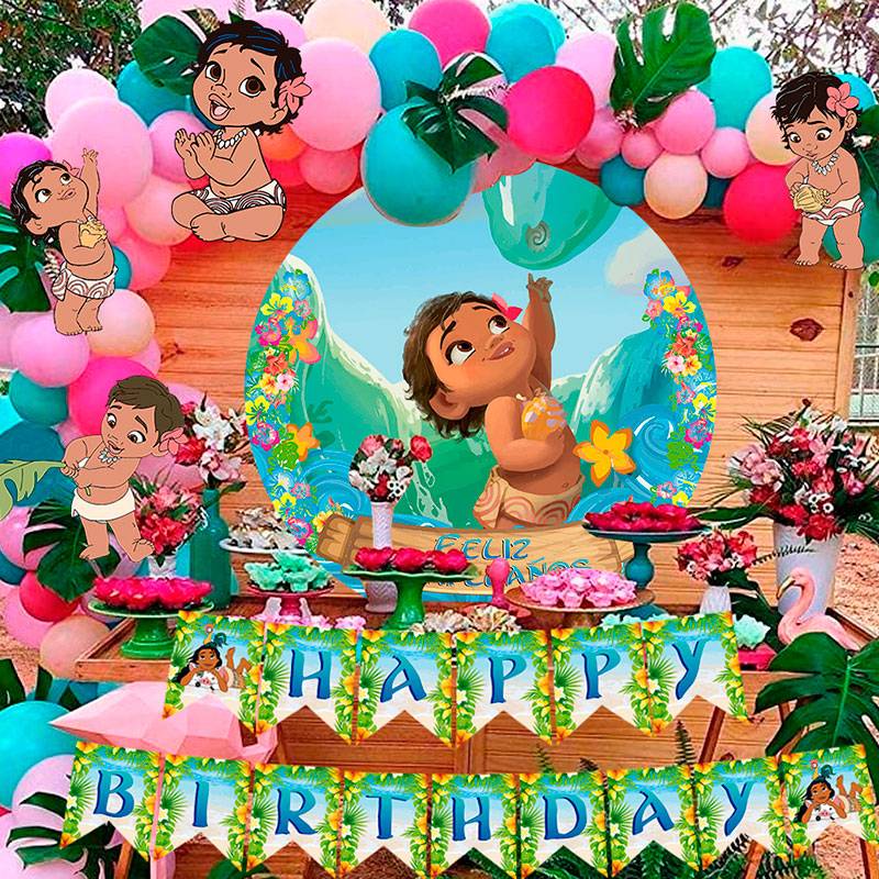 Kit decoración cumpleaños Moana