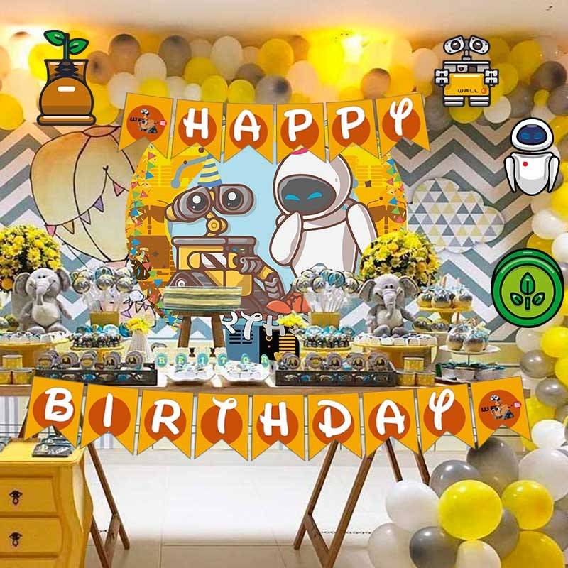 Kit decoración cumpleaños Wall-E