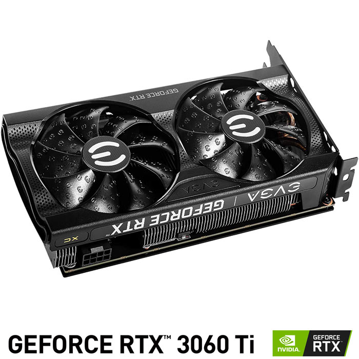 Tarjeta de Video EVGA GeForce RTX 3060 TI XC Gaming 8GB GDDR6 LHR 08G-P5-3663-KL 