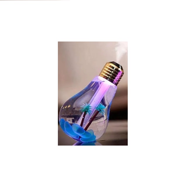 Difusor Aromaterapia Humificador Foco Palmera Usb Luz Led