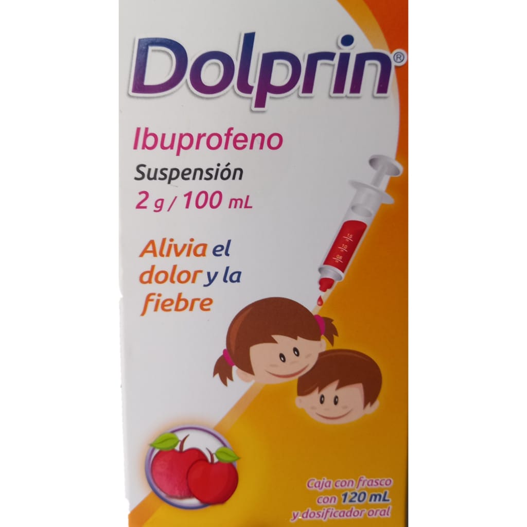 Dolprin, Ibuprofeno frasco con 120ml 