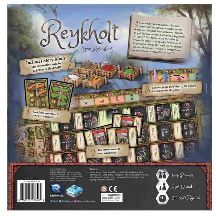 Reykholt Juego de Mesa en Español - Arrakis Games