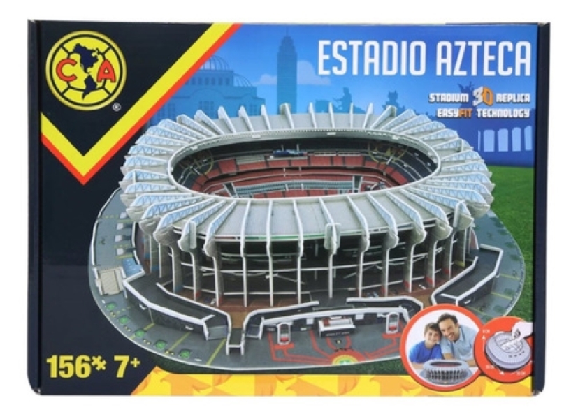 Rompecabezas 3d (maqueta)/ Estadio Azteca/ Nuevo Sellado