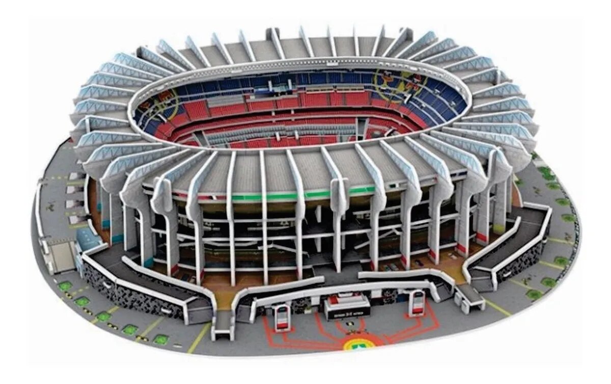 Rompecabezas 3d (maqueta)/ Estadio Azteca/ Nuevo Sellado