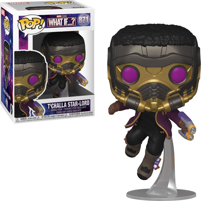 Funko Pop! T'Challa Star-Lord Marvel What If?