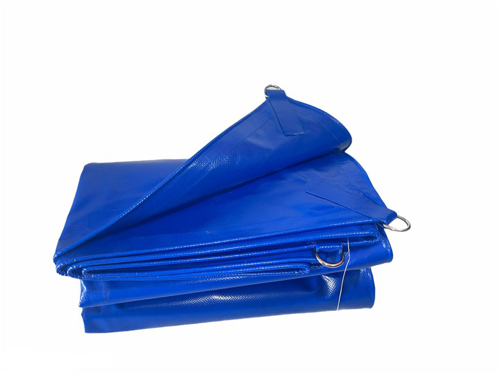 Lona Ahulada Para Agua 6x4 Mts Azul Reforzada Con Argollas Uso Rudo