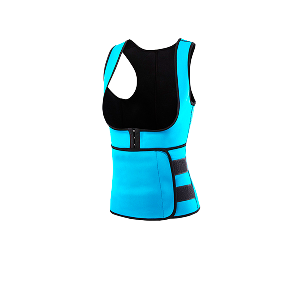 Chaleco faja neopreno cinturilla reductora efecto sauna