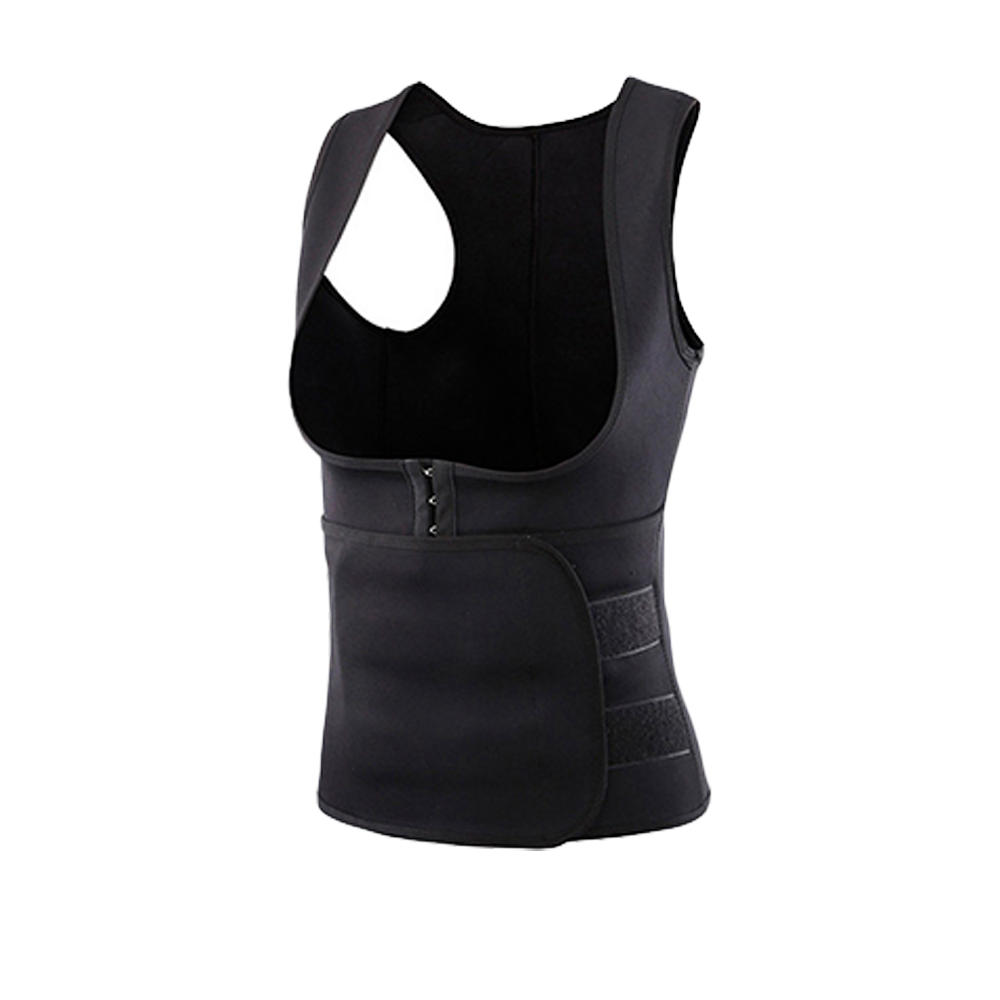 Chaleco faja neopreno cinturilla reductora efecto sauna