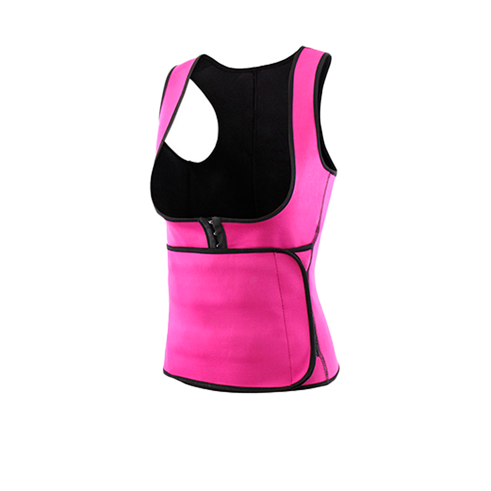 Chaleco faja neopreno cinturilla reductora efecto sauna