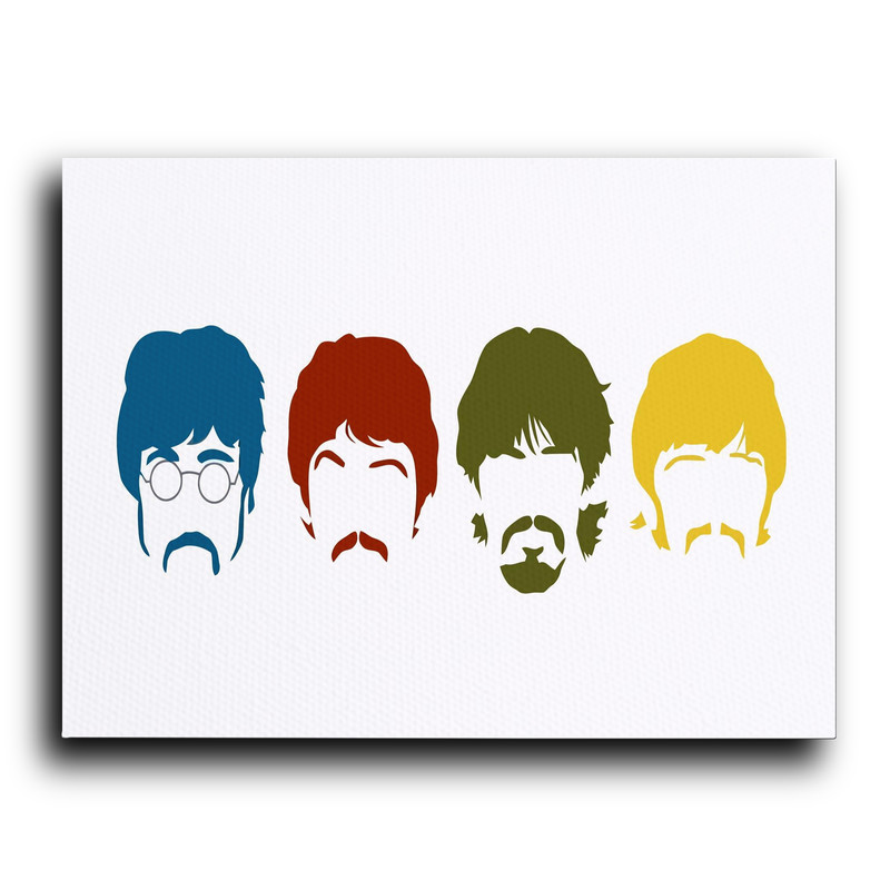 Cuadro Decorativo Canvas Sala Comedor 80x120cm The Beatles