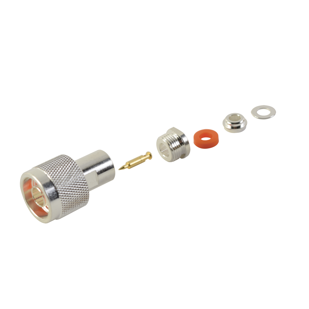 N Female Connector Crimp/Non-Solder Contact Attachment For LMR-240, LMR-240-DB, LMR-240 - Foto 11