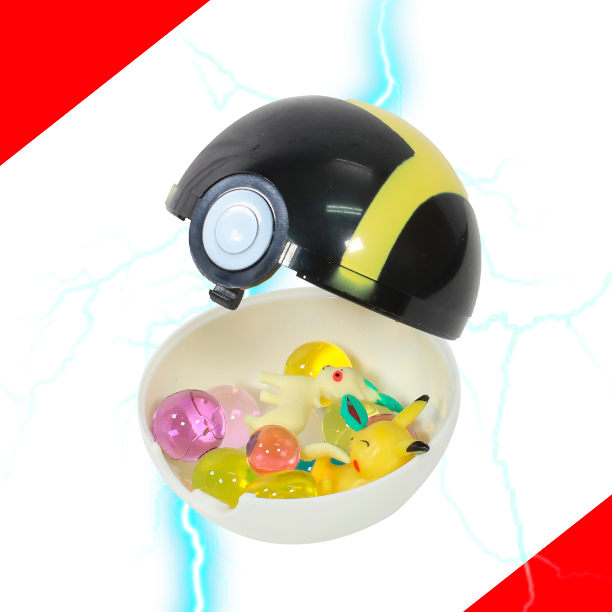 Pokebola Juguete Pokemon Figura Coleccion De Regalo Ultra Ball Ultrabola Híper Bola