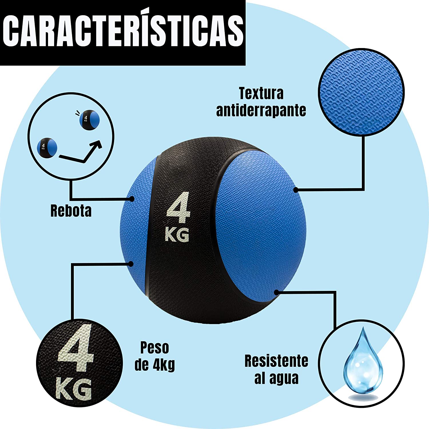 Pelota con Peso para Entrenamiento