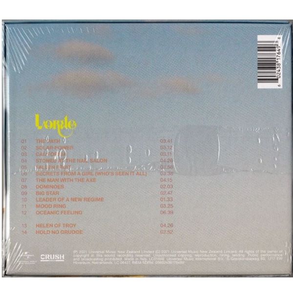 Lorde ~ Solar power (Special music box edition) (*no CD)