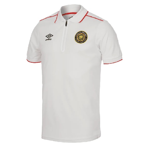 Playera Polo Umbro Caballero Leones UDG Temp. 19-20 Blanco 8UM19500