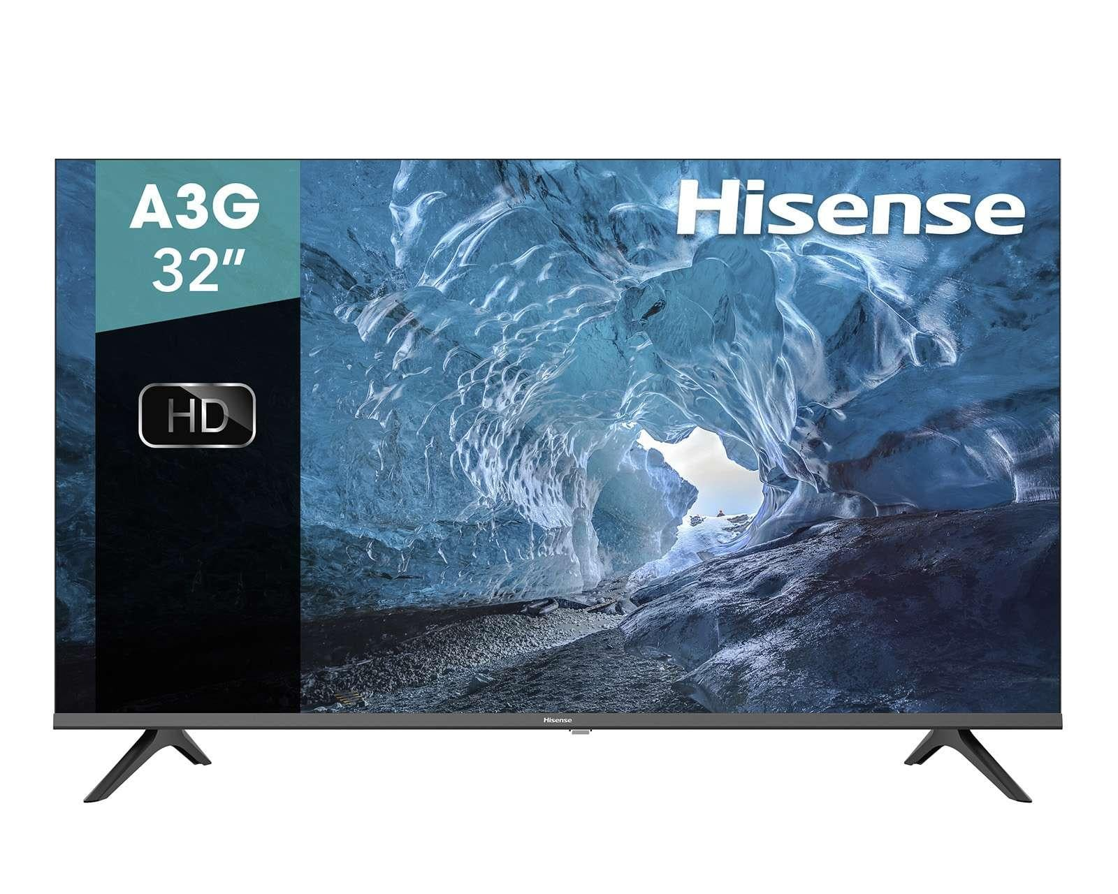 Televisión Hisense 32A3G, 32 pulgadas HD. Básica