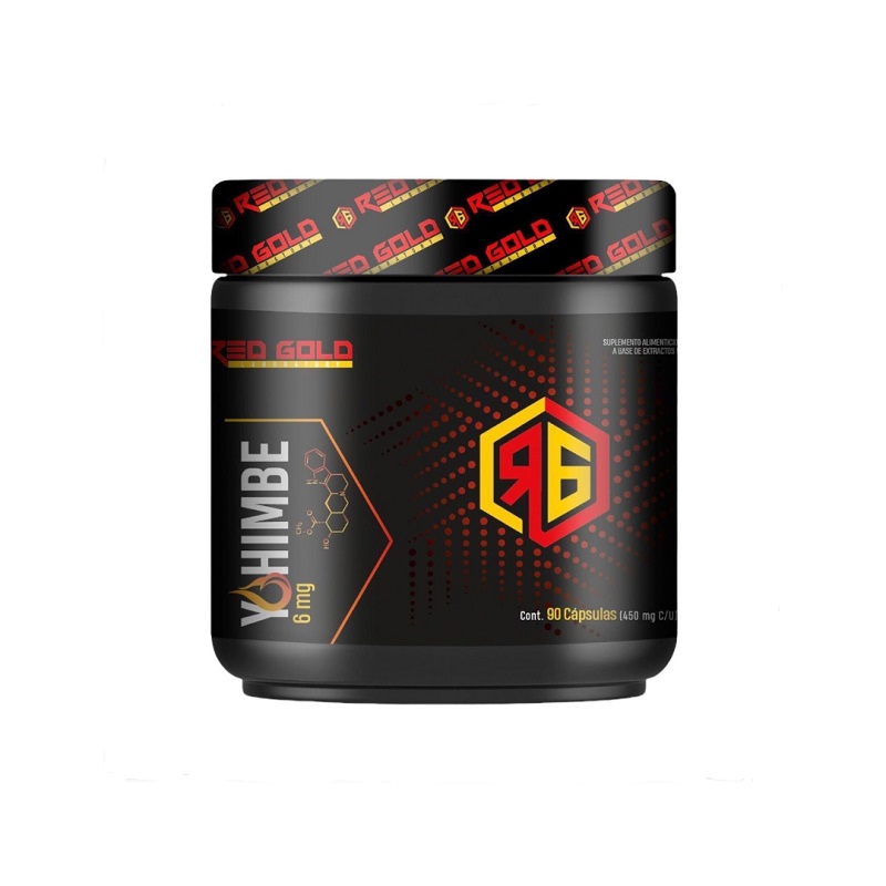 RED GOLD YOHIMBE 90 CAPSULAS 6 MG
