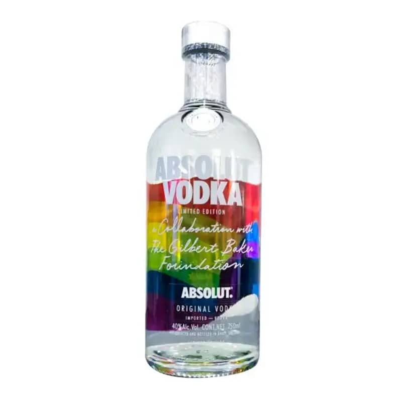 Vodka Absolut Edicion Limitada Rainbow 750ml