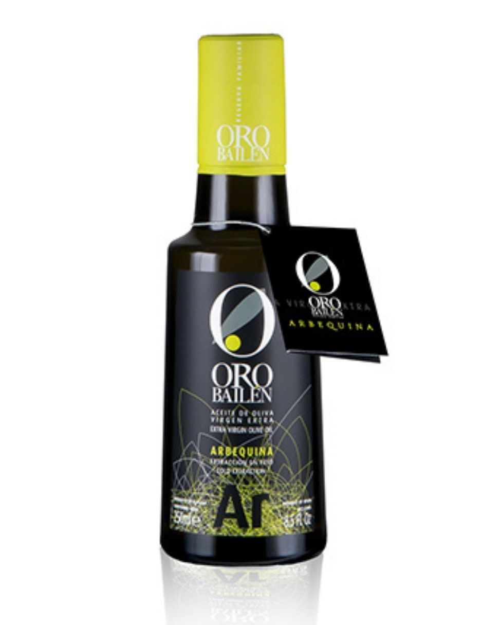 Aceite de Oliva Extra Virgen - Categoria Superior - ORO BAILEN - Cosecha 2020/2021 - 250 ml - Arbequina
