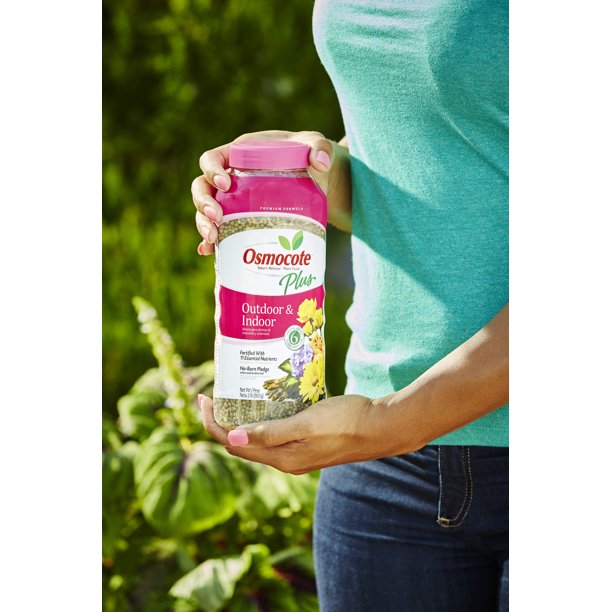Osmocote Smart-Release Plant Food Plus para exteriores e interiores, 2 lb.