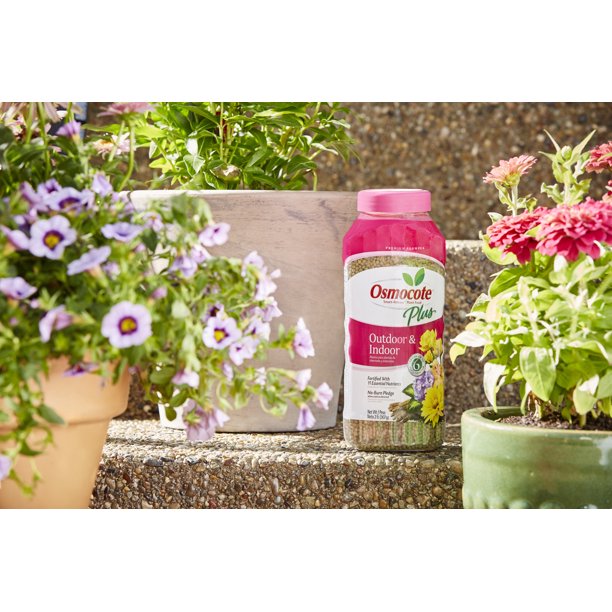 Osmocote Smart-Release Plant Food Plus para exteriores e interiores, 2 lb.