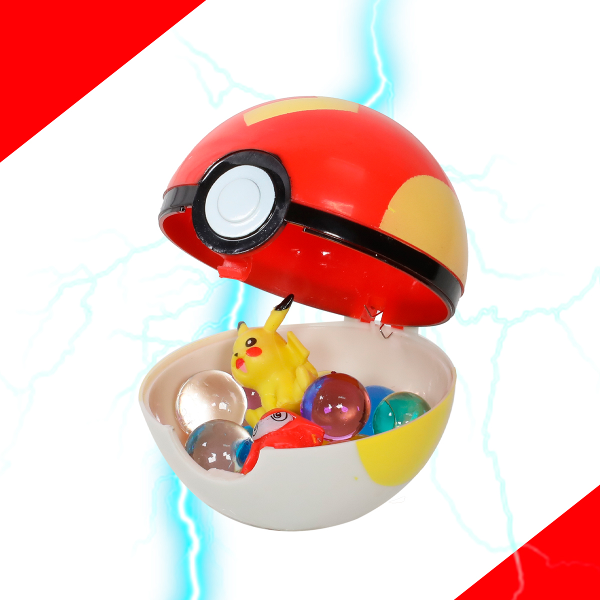 Pokebola Juguete Pokemon Figura Coleccion De Regalo Fast Ball Rapid Ball Bola Rápida