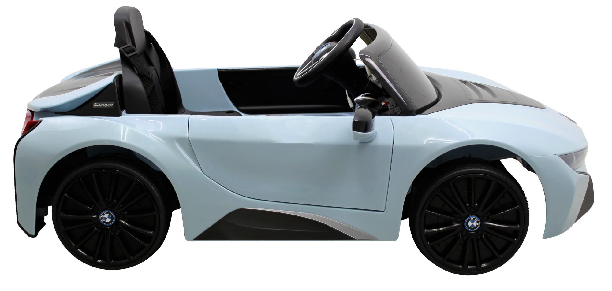 Montable Eléctrico Para Niños BMW i8 de 6V Azul