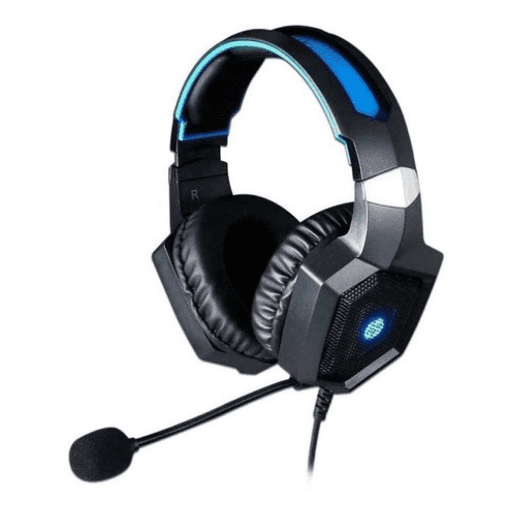 Audífonos Alámbricos Gamer HP H320 c/ Backlit - Negro