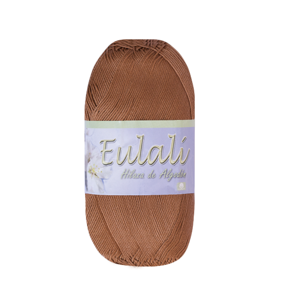 Hilaza Eulali Madeja de 100 gramos Tabaco Claro