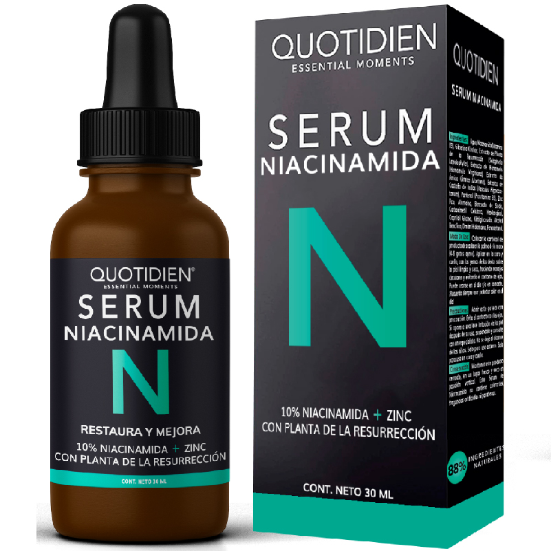 Serum Niacinamida - Mejora la textura y Disminuye Poros - Suero Facial - 30ml